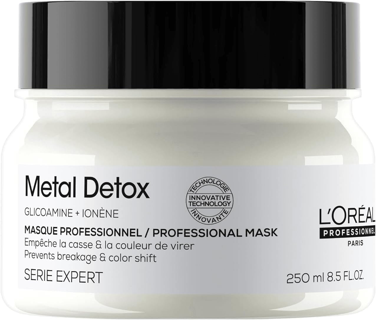 L'Oréal Professionnel Serie Expert Metal Detox Saç Maskesi 250 ml - İşlem Görmüş ve Boyalı Saçlar İçin Kırılma Karşıtı Koruyucu Maske
