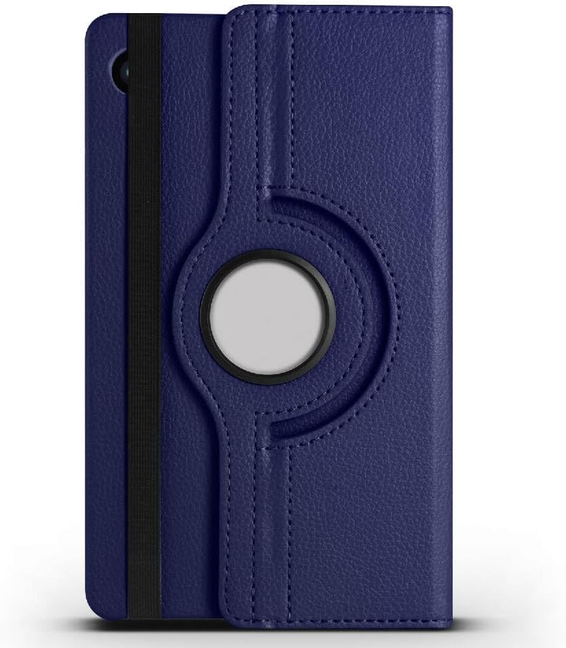 Galaxy İle Uyumlu Tab A9 Plus Dönebilen Standlı Kılıf, Lacivert