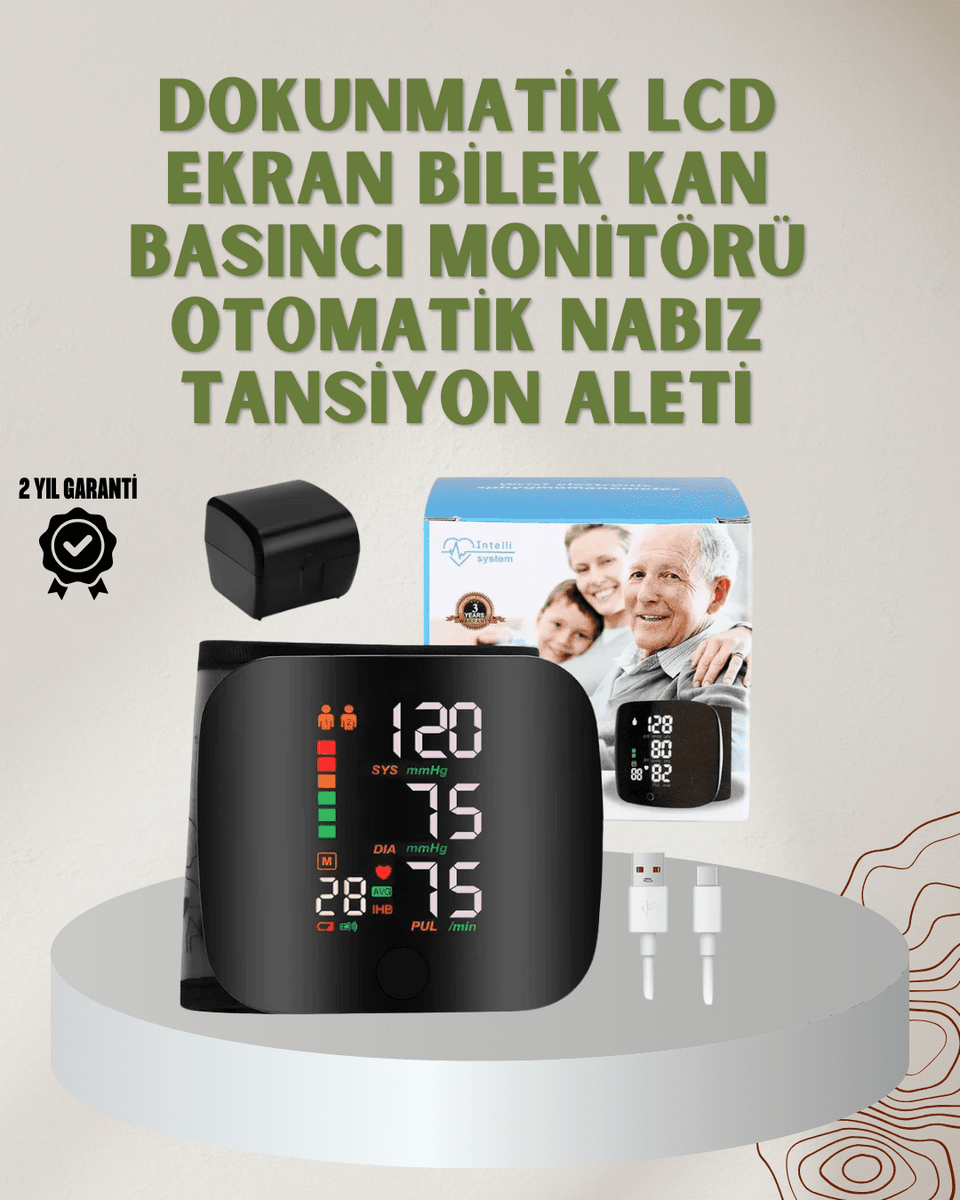 Çift Kullanıcı Hafızalı Tansiyon Ölçer