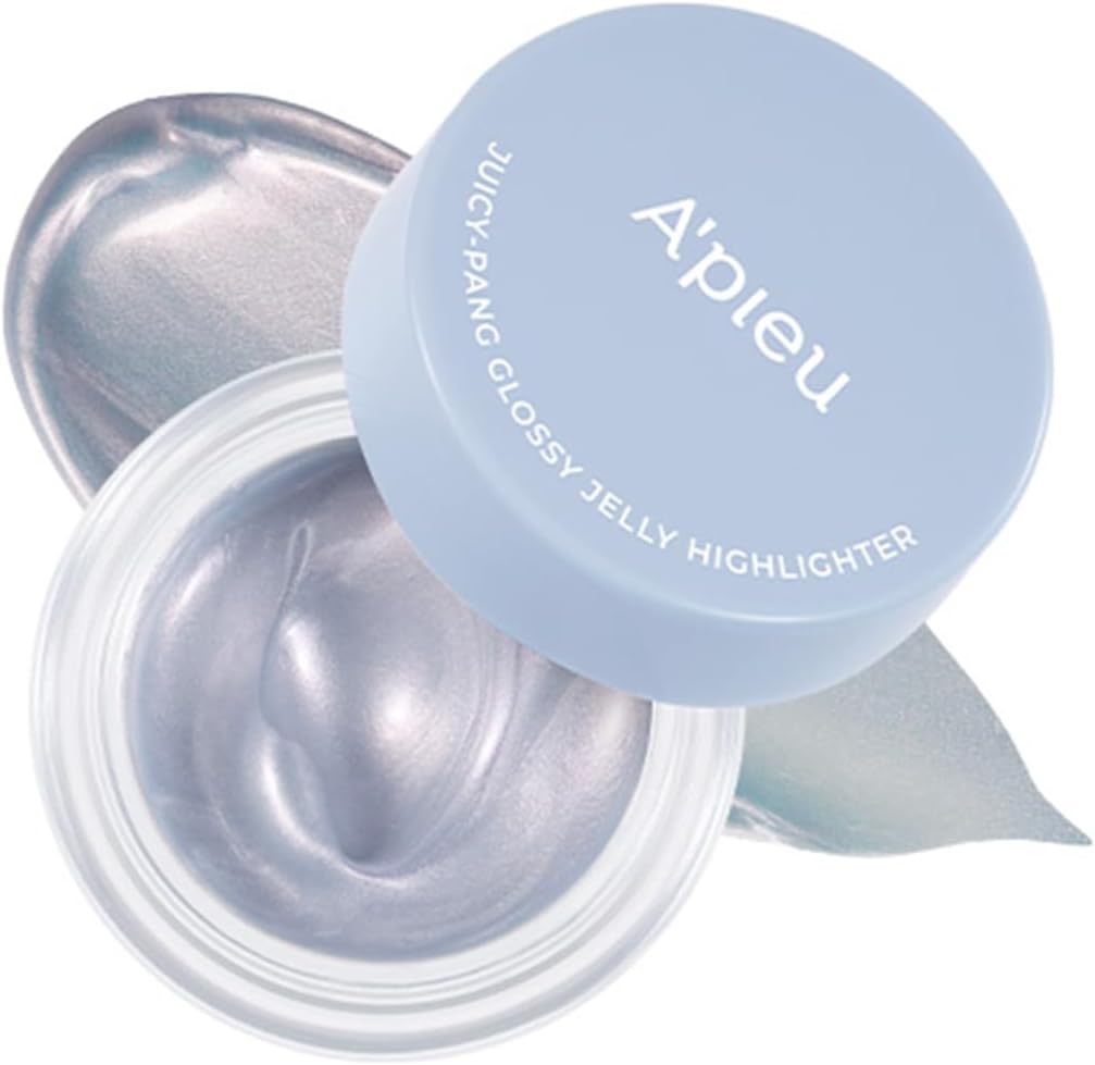 Islak ve Doğal Görünümlü Jel Aydınlatıcı A'PIEU Juicy Pang Glossy Jelly Highlighter No:5 Mermaid