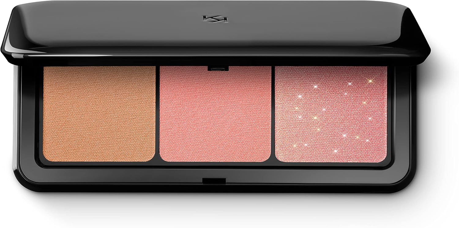 Multi Finish Trio Blush & Bronzlaştırıcı Palet 01 | Yüz Paleti, 1 Bronzlaştırıcı ve 2 Allık Mat ve Metalik Kaplama