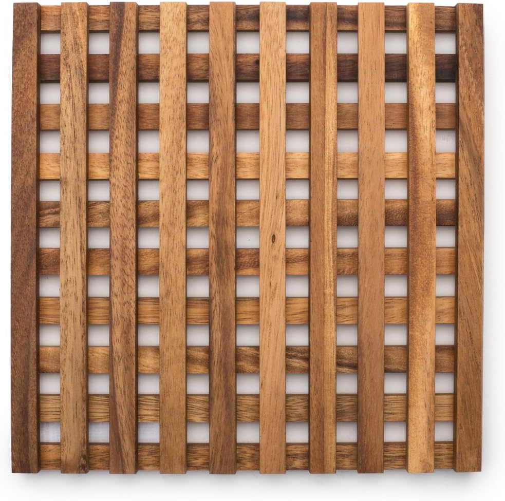 Venedik Sacayağı, 25,4 x 25,4 x 2,5 cm, Kahverengi