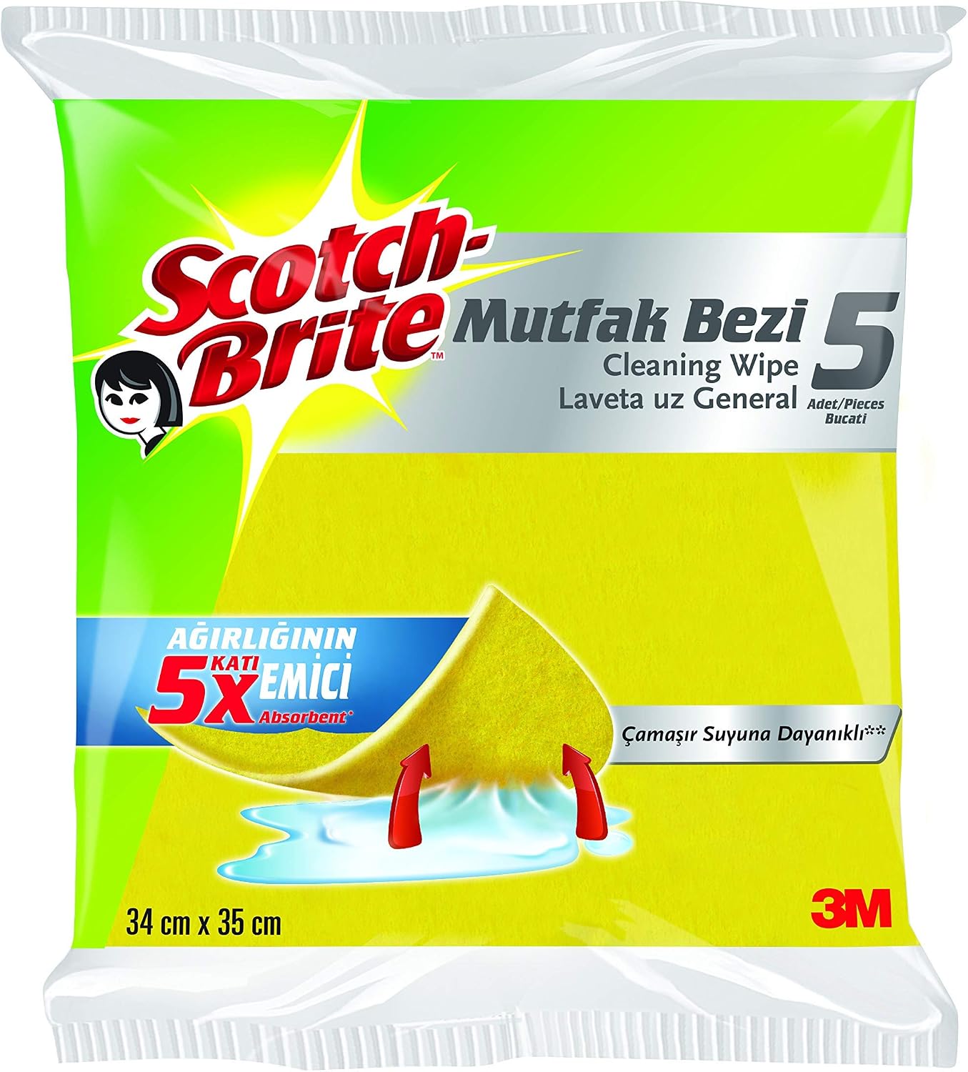 2047847 Mutfak Bezi, 5'li