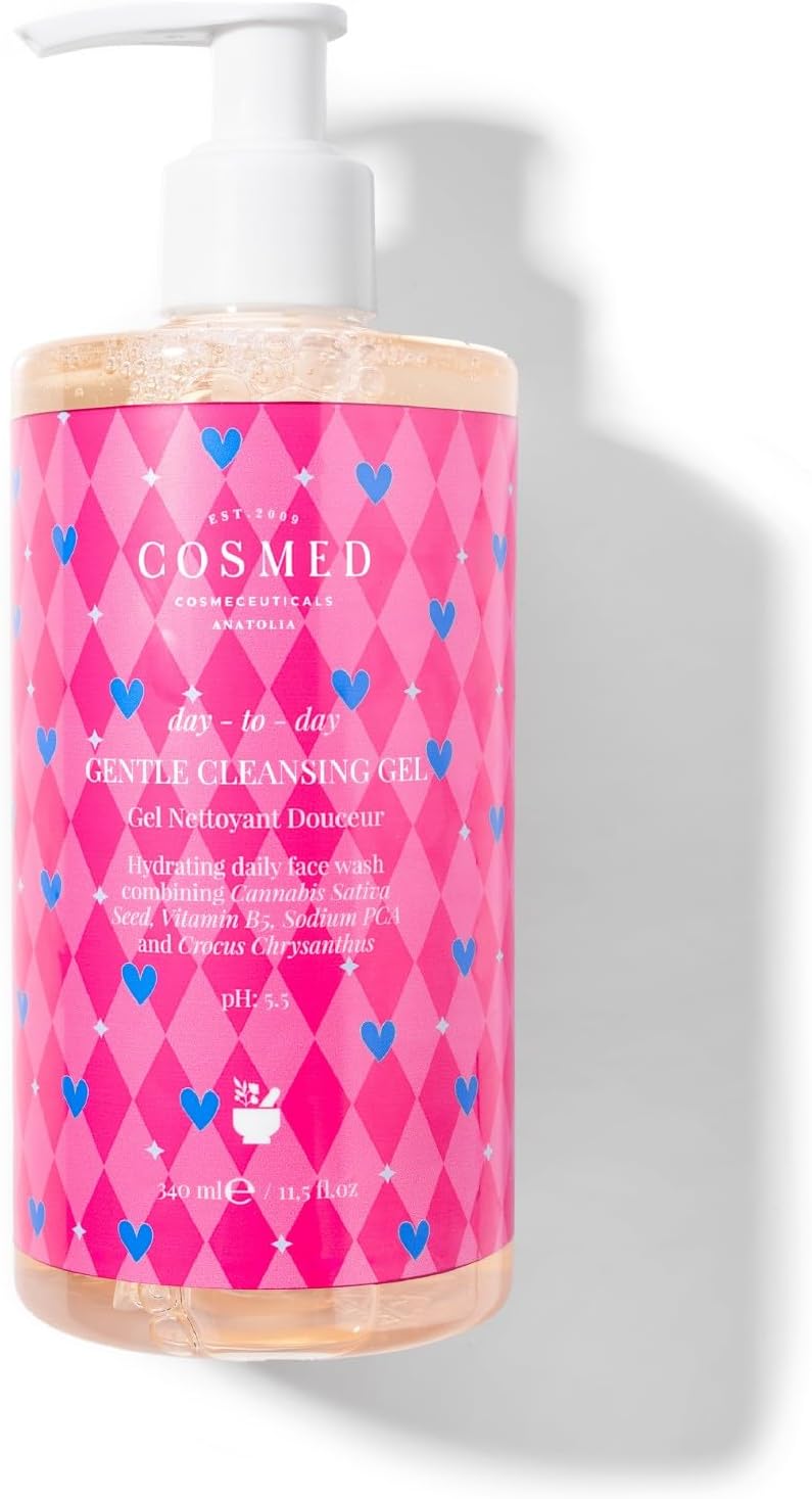 Cosmed Gentle Yüz Temizleme Jeli Sevgililer Günü 340 ml