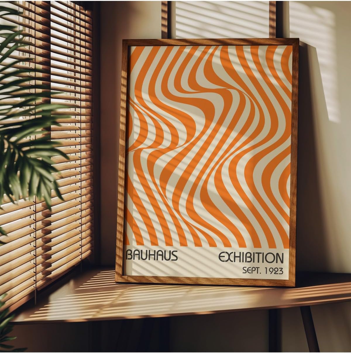 Bauhaus Çerçevesiz Poster, Modern Dekoratif Çerçevesiz Poster, Tablo, Bauhaus-11, 30 x 40