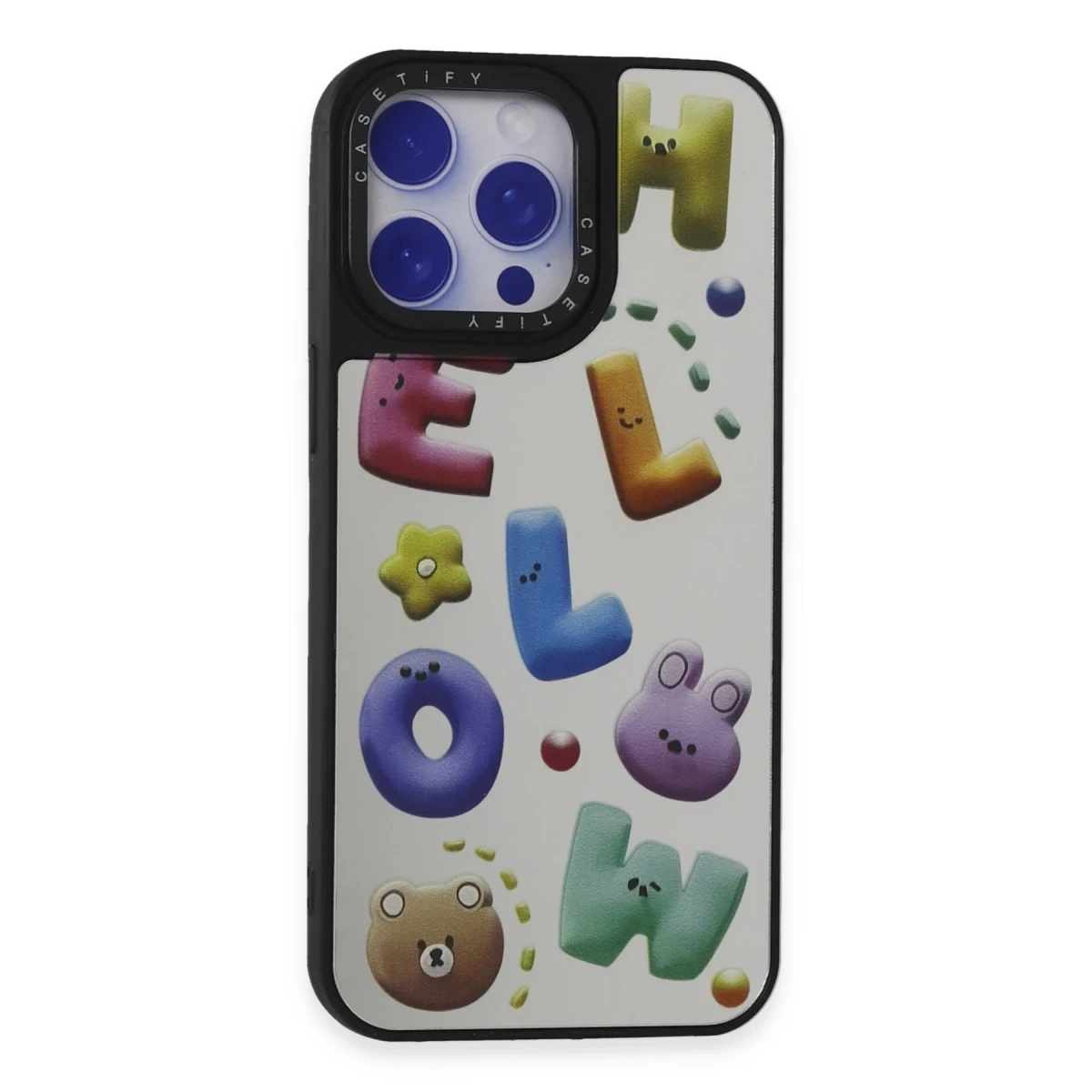 Apple iPhone 15 Pro Kılıf Mirror Desenli Kapak - Mirror - 15