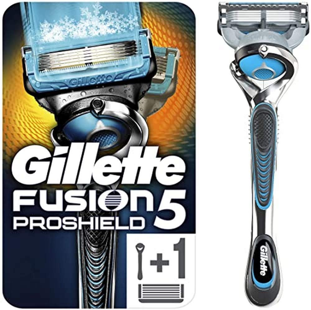 Fusion ProShield Chill tıraş makinesi, erkekler için, FlexBall teknolojili