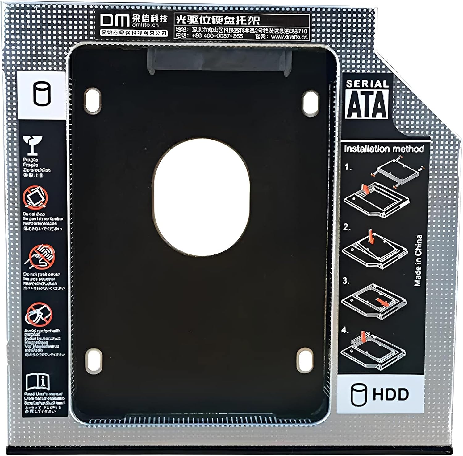 12.7mm SATA 3.0 2.5 inch Notebook HDD SSD Caddy Kızak Kutu