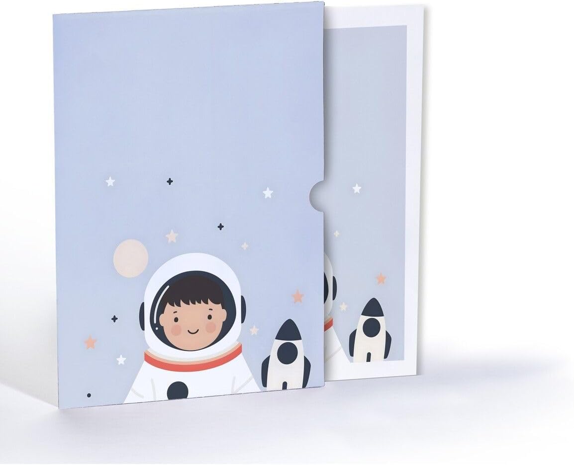 Meraklı Minik Astronot, A4 Poster (GGK-PH015)