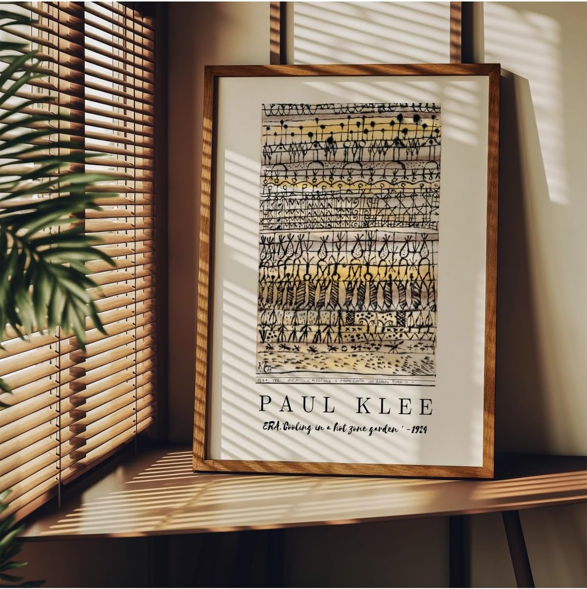 Paul Klee Çerçevesiz Poster, Modern Dekoratif Çerçevesiz Poster, Tablo, PaulKlee-1, 30 x 40