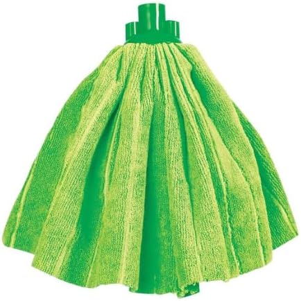 Kyrotech Premium Mop Yedeği, Süper Emici Mikrofiber Temizlik Bezi, Kuru ve Islak Kullanıma Uygun, Hızlı Kuruyan, İz ve Leke Bırakmaz, Ev, Mutfak, Ofis, Banyo, Araç Temizliğine Uygun Paspas Yeşil