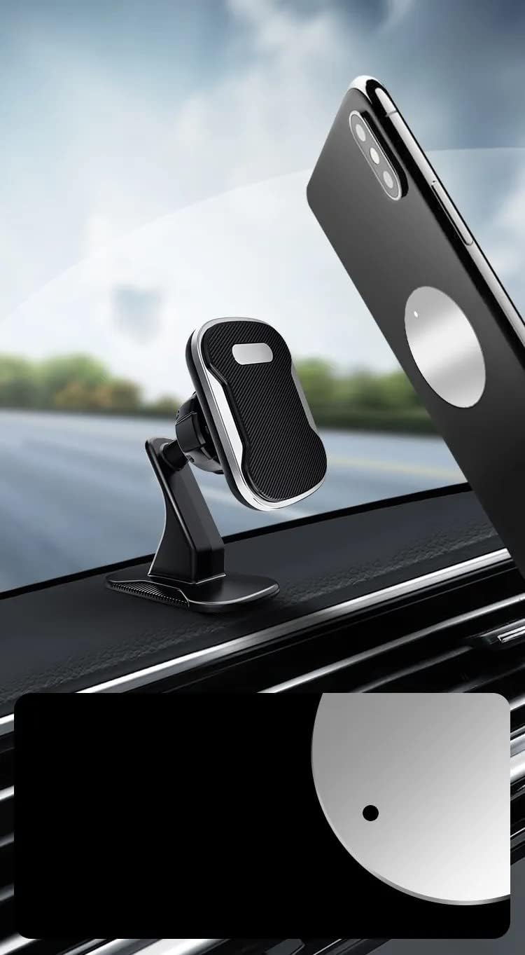 Paste Type Privity Serisi Mıknatıslı Araç İçi Telefon Tutucu Vantuzlu Magnet 360 Derece Telefon Tutucu UGL