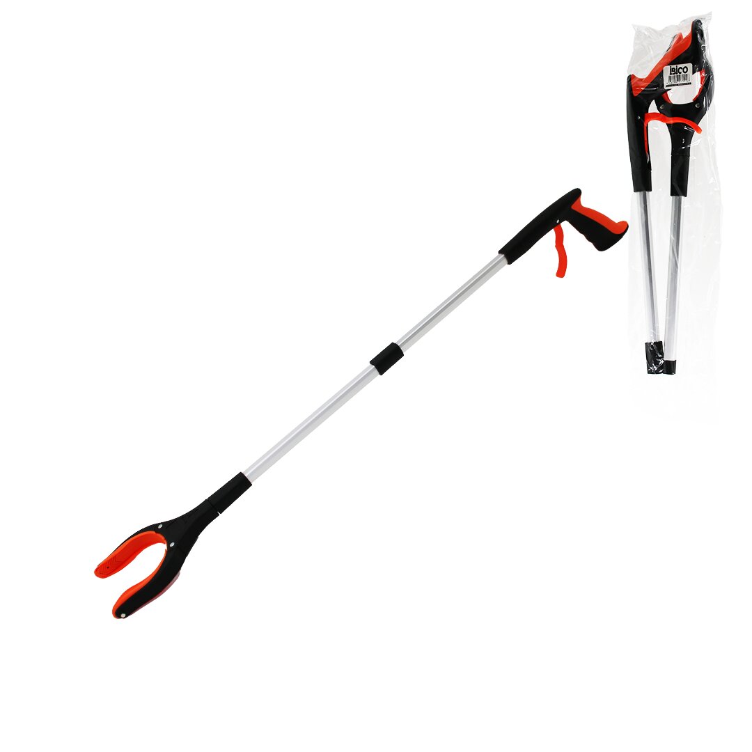 OTOMATİK= BAS--TUT KATLANABİLİ BORU ÇÖP TOPLAMA KISKACI 83CM ÇOK AMAÇLI TUTACAK