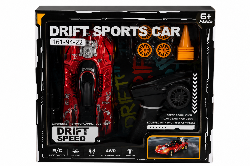 38046 2 4G Kontrol Duman Atan Yüksek Hızlı Yedek Drift Tekerli Araçlar