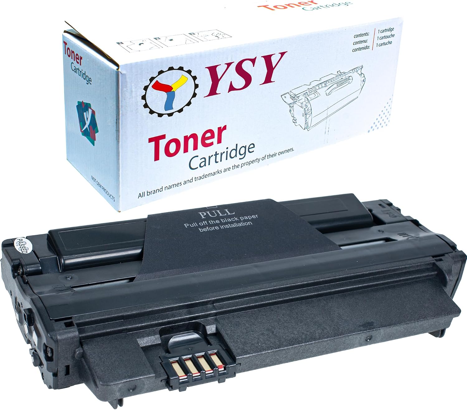 MLT-D105S 105S 105L Uyumlu Çipli Muadil Toner - Samsung ML-2525 SCX-4623F SCX-4600 ML-1915 ML-2580N (2.500 Sayfa / Yüksek Kapasite)