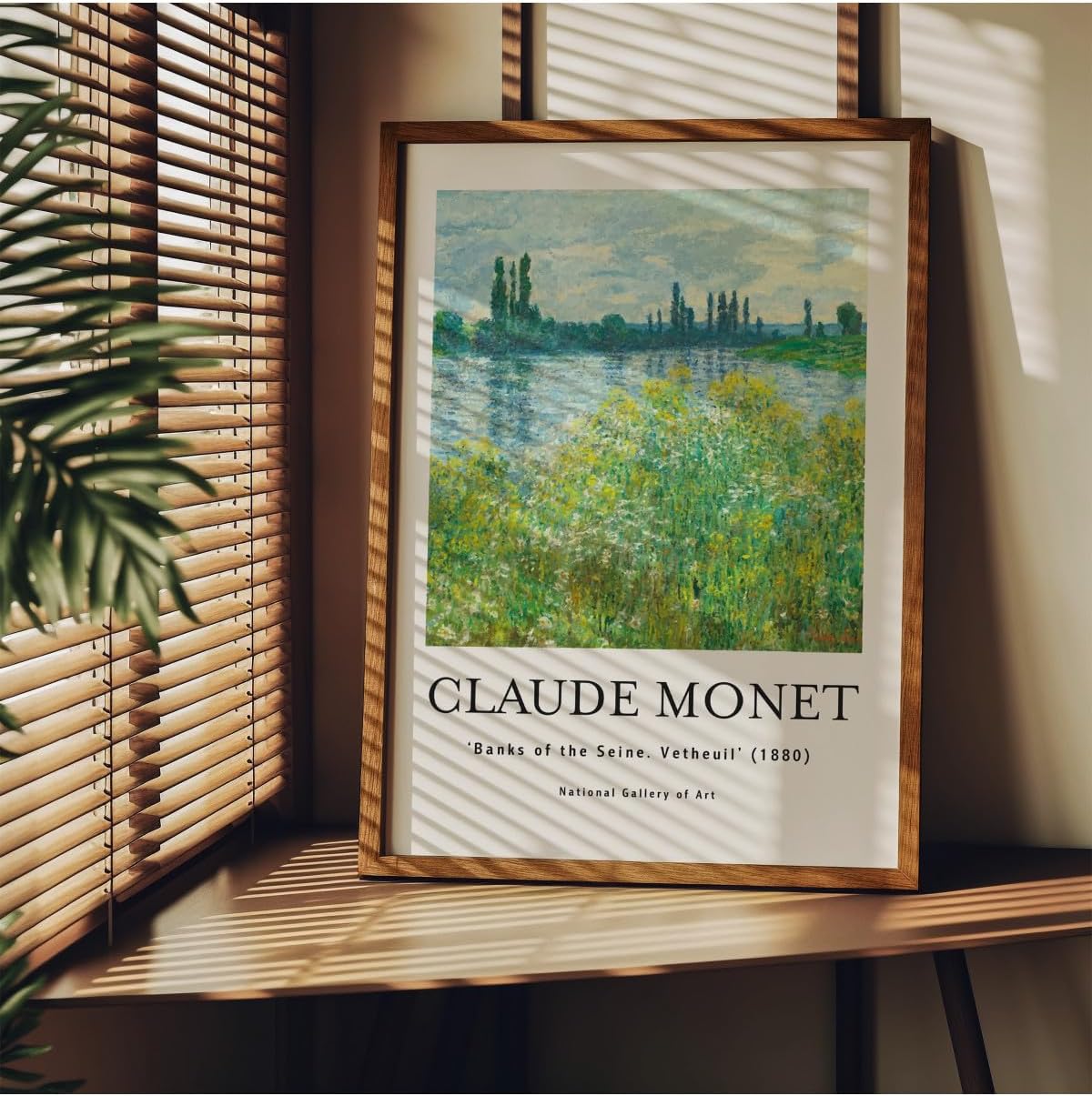 Monet Çerçevesiz Poster, Modern Dekoratif Çerçevesiz Poster, Tablo, Monet-7, 30 x 40