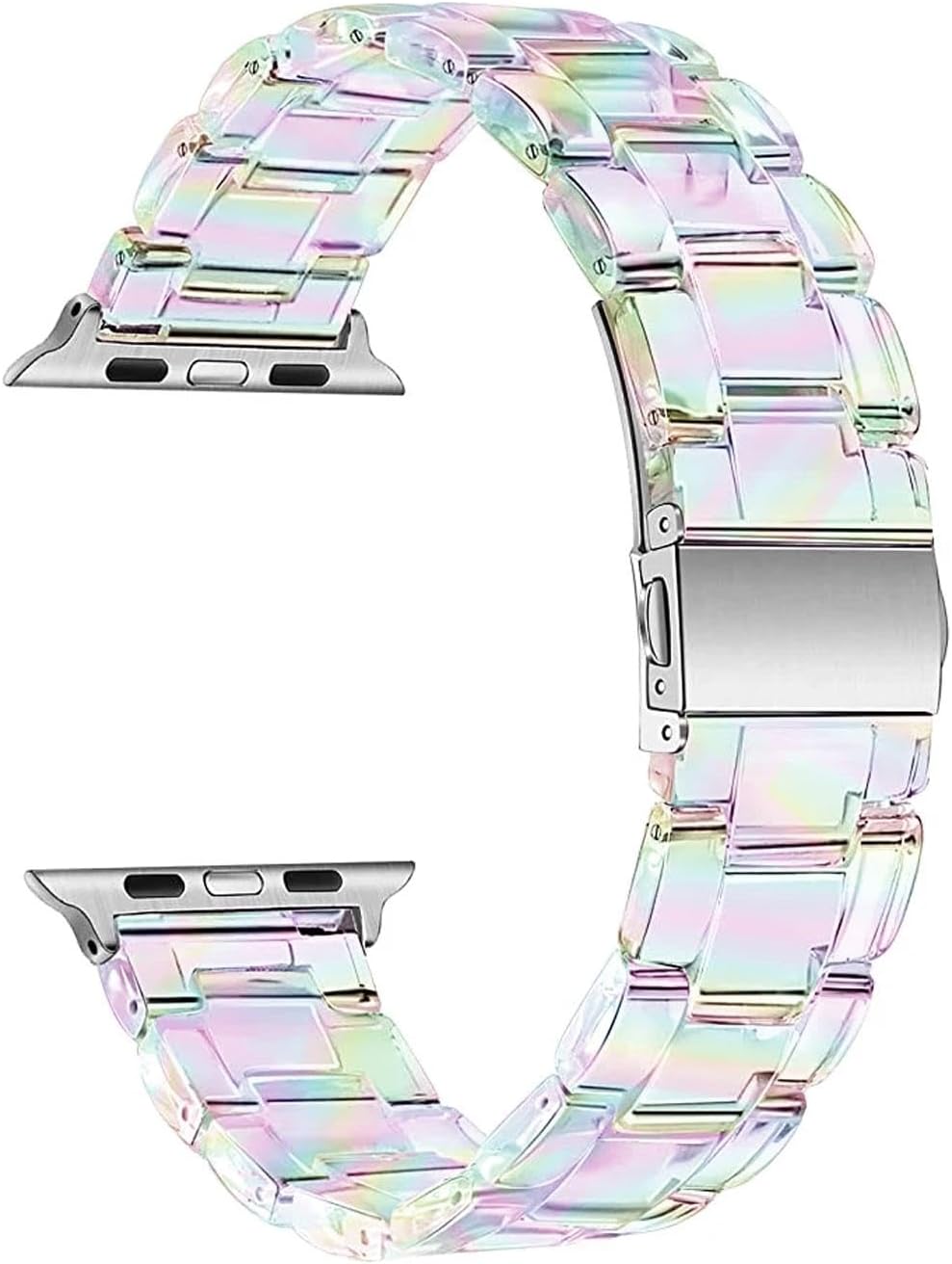 Apple Watch Series 9 41mm Kordon Knitted Fabric Loop (Apple Watch Series 9 41mm ile Uyumlu Kordon, Akıllı Saat Kayışı)