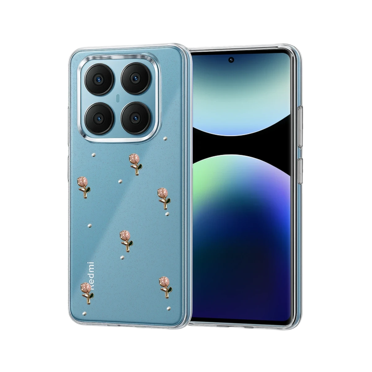 Xiaomi Redmi Note 14 Pro 4G Fiyonk Desenli Kapak - Desen 6