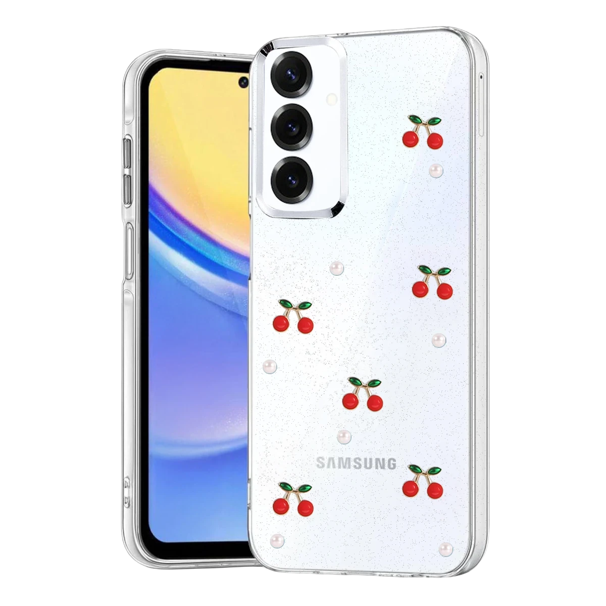 Samsung Galaxy S23 FE Fiyonk Desenli Kapak - Desen 9