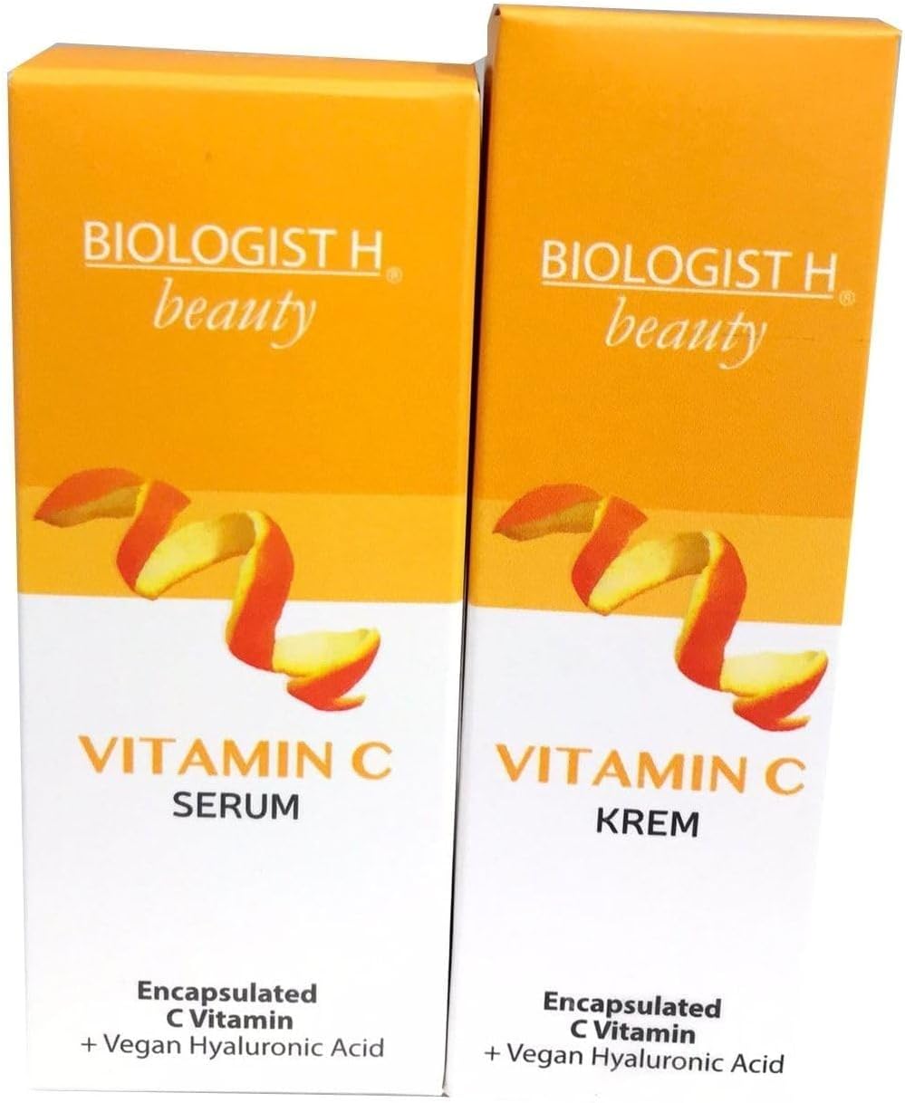 Bıologısth Beauty Yüz Bakım Nemlendirici Serum Yüz Vitamin C Yaşlanma Karşıtı Pompa 20 1
