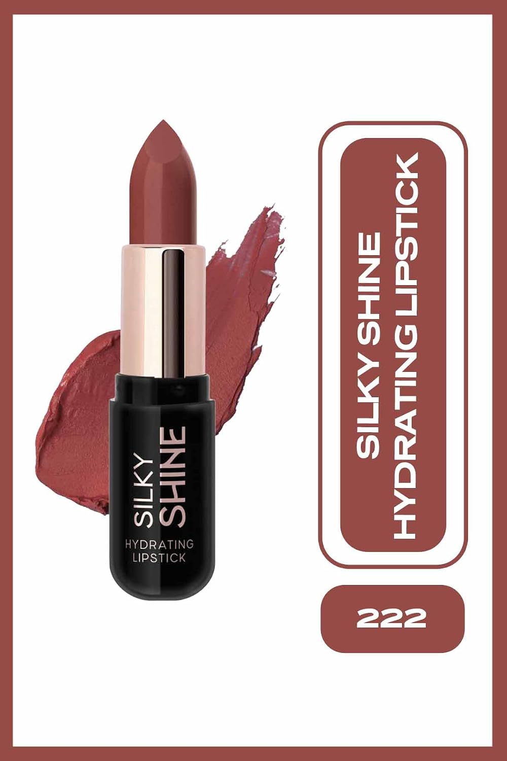 Silky Shine Hydrating Lipstick - Nemlendirici Ruj No:222