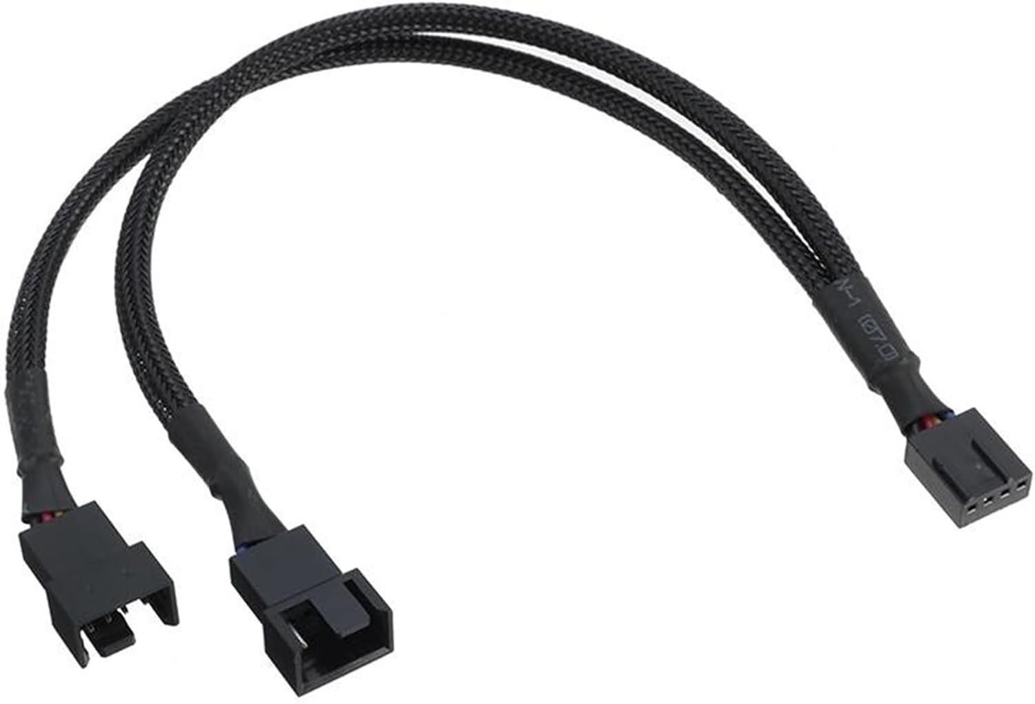 Fan Çoklayıcı 2 Port Y Pwm 4 Pin Splitter Çoklayıcı Switch Kablosu 5025