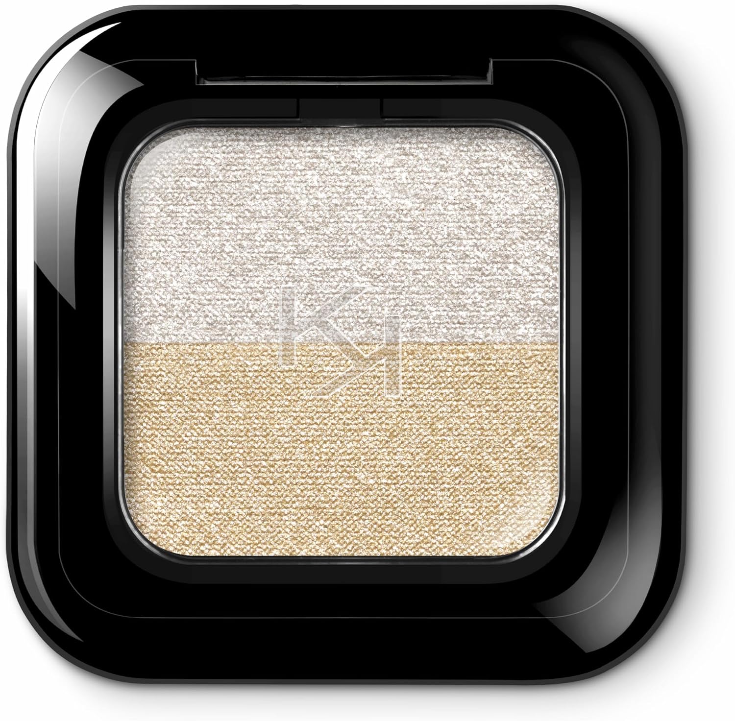 Kiko Göz Fari - New Bright Duo Eyeshadow - 01 Metallic White/True Gold