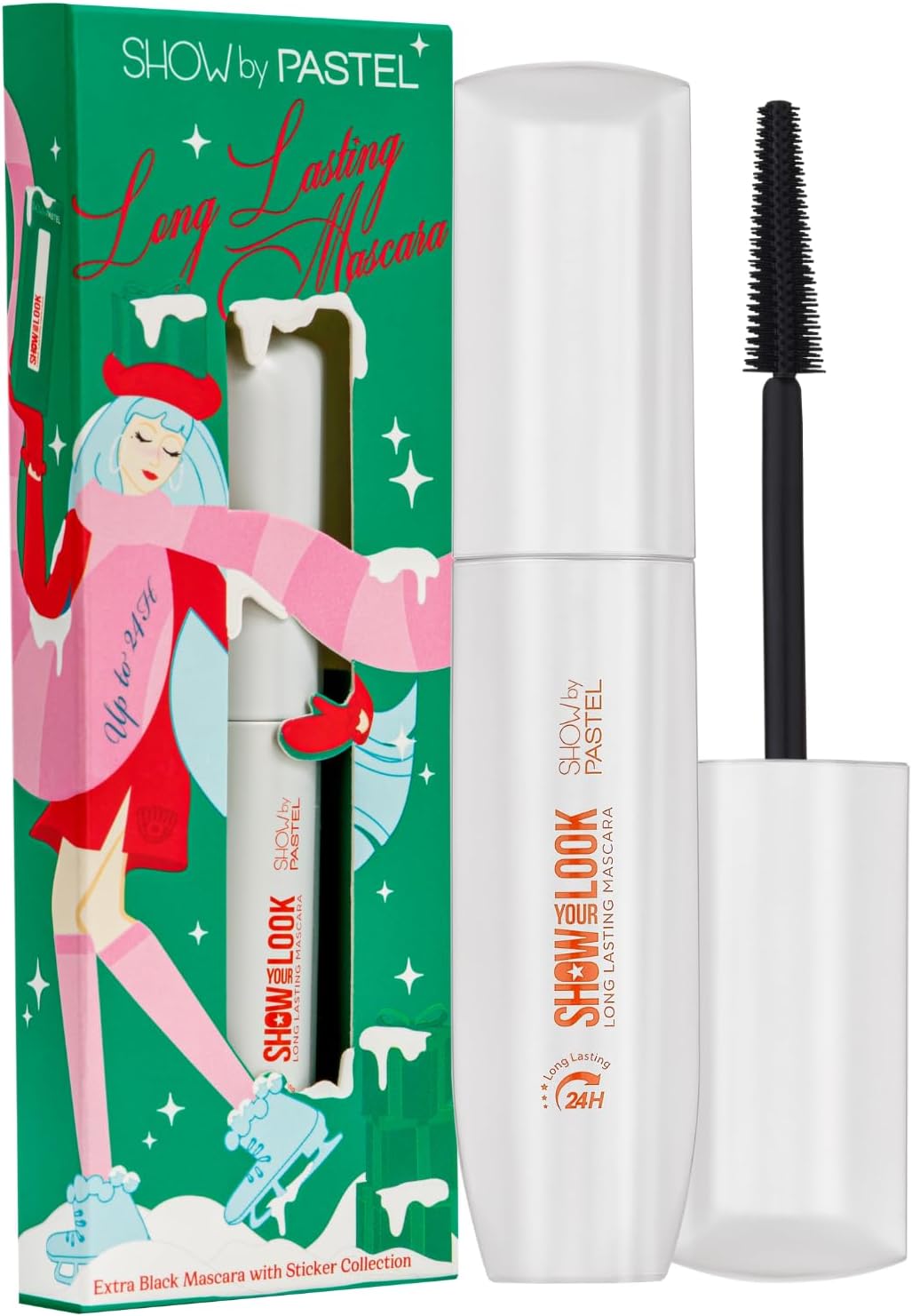 Show Your Look 24H Long Lasting Mascara - Maskara, 2024 Yeni Yıl, 9 ml