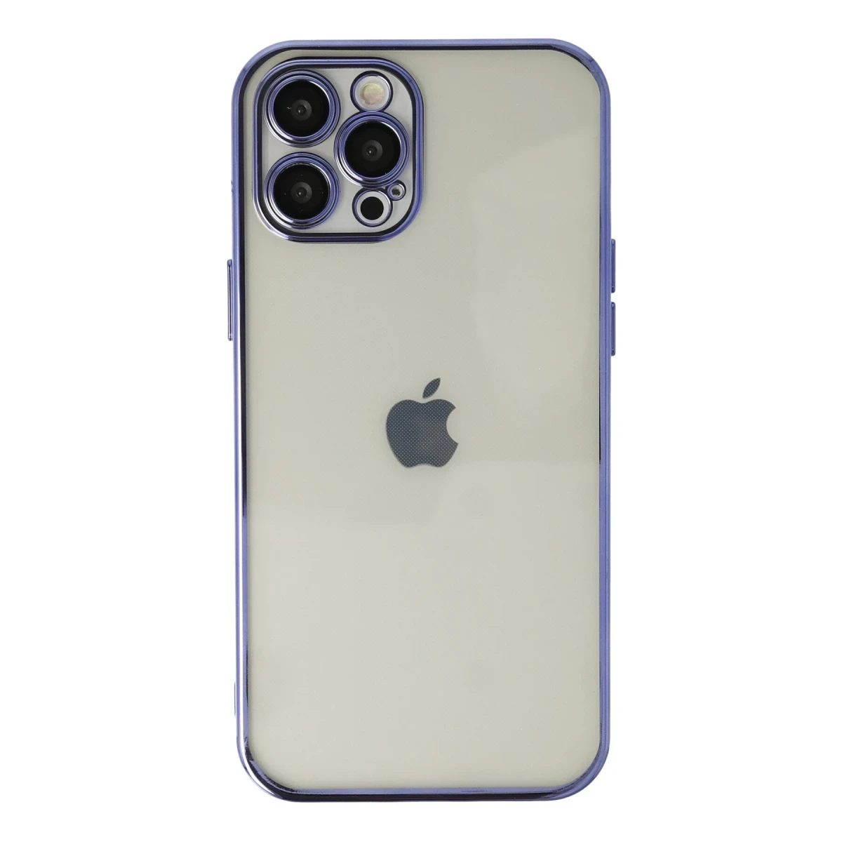 Apple iPhone 12 Pro Kılıf Razer Lensli Silikon - Mor
