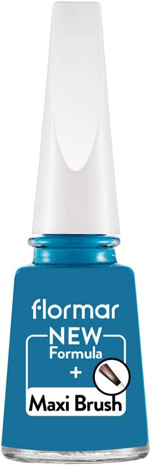 Klasik Parlak Bitişli Yüksek Pigmentli Oje - Nail Enamel -450 Blue Industry New- 8682536036122