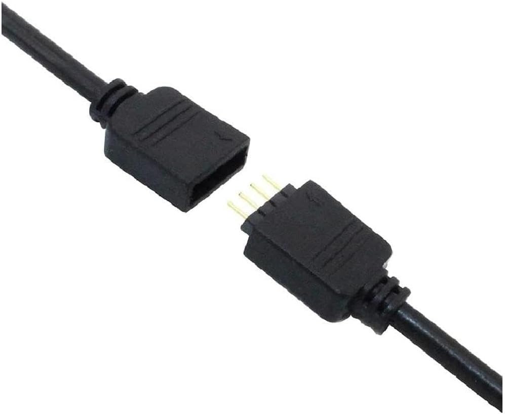 4 Pin Rgb Ekleme Birleştirme Uzatma 30 cm Çevirici Kablo 4373