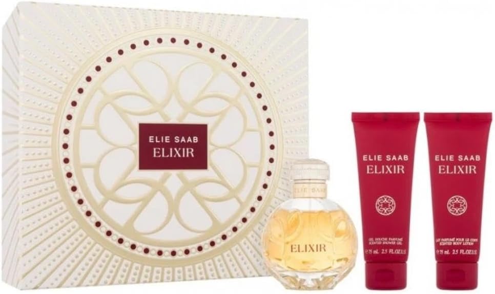 Elixir 75 ml Duş Jeli+75 ml Vücut Losyonu+EDP 100 ml Kadın Parfüm Seti