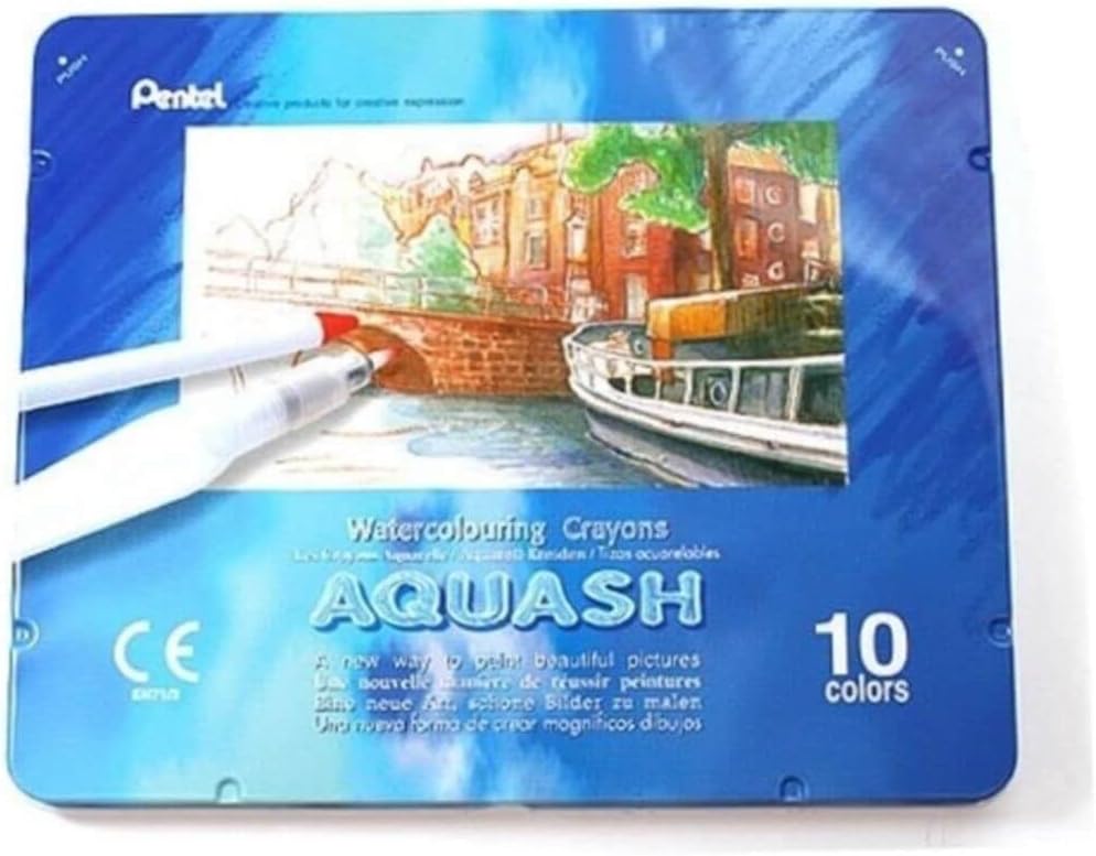 Aquash Sulandırılabilir Yağlı Pastel Boya 10 Renk
