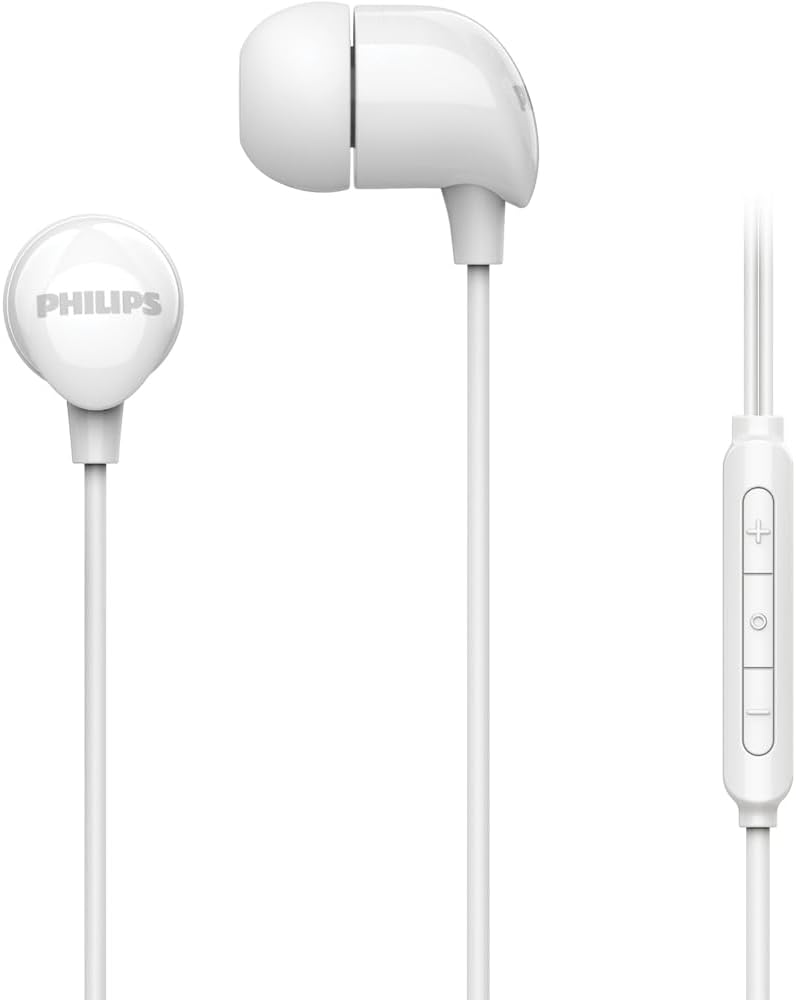Mikrofonlu Kulaklık, TAE2146WT/00, Kablolu USB-C 5ft, Kulak İçi Kulaklık, Beyaz