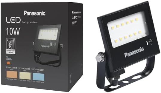 LED PROJEKTÖR SENSORLÜ, BEYAZ IŞIK 10W 900LM 6500K