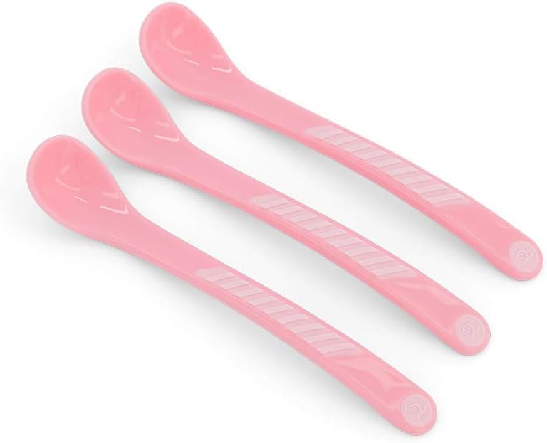 3’lü Bebek Kaşığı Seti Pembe 6+ Ay