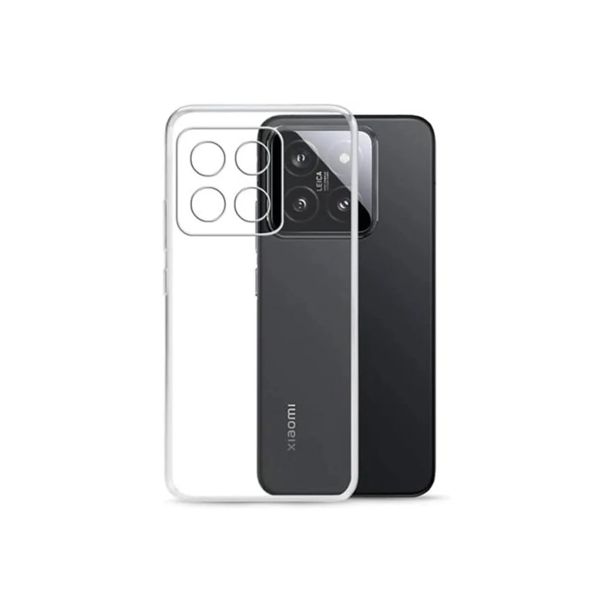 Xiaomi Mi 15 Pro Kılıf Lüx Şeffaf Silikon