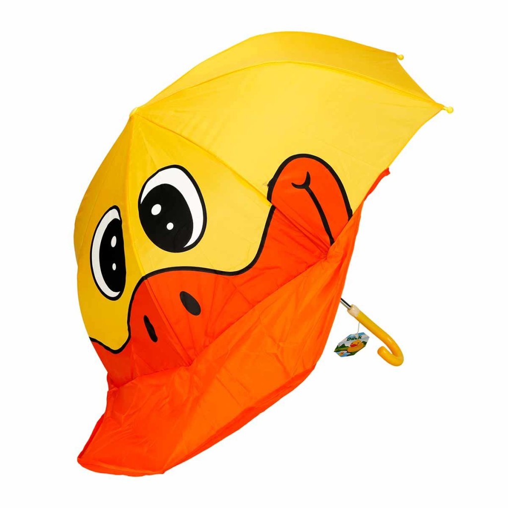 2986 Ördek Şekilli Çocuk Şemsiyesi 45 cm -NessiWorld