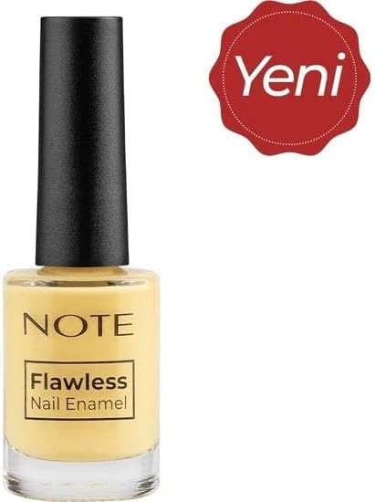 Cosmetics Nail Flawless Oje 108 Yellow Zone, Sarı