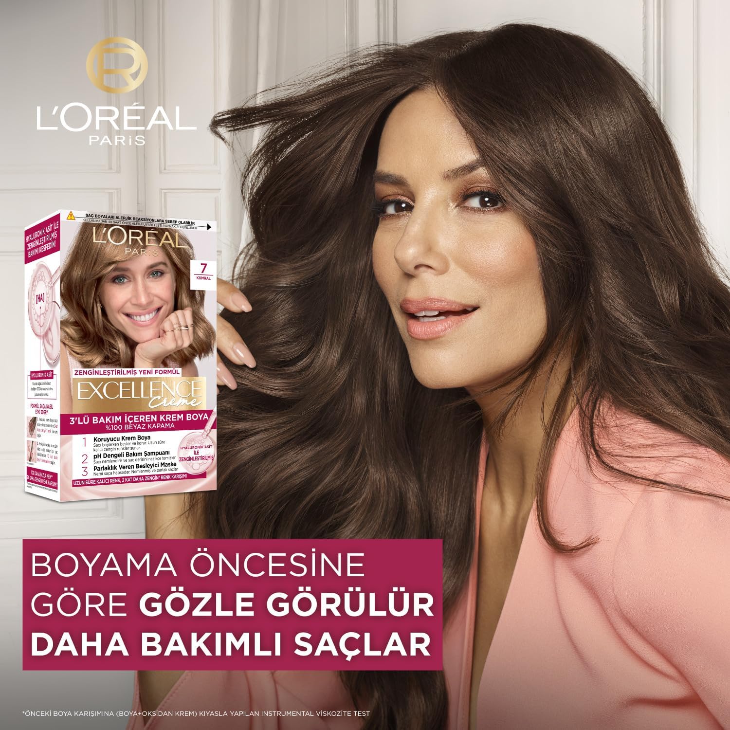 Excellence Creme Saç Boyası 6.46 Kızıl Bakır