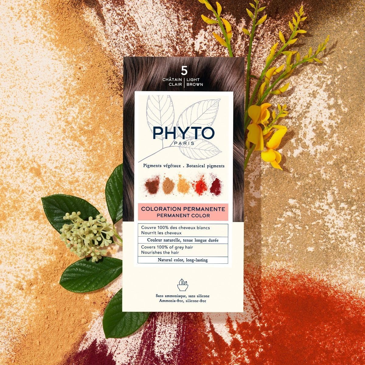 Phyto Phytocolor 5, Açık Kahve