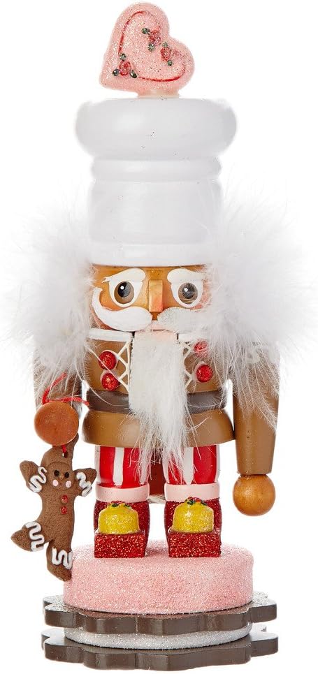 Hollywood Nutcrackers kurt Adler 19,81 cm büyük Hollywood-fındıkkıran Lebkuchenmann olarak