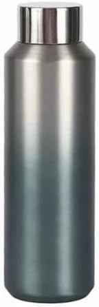 Çelik İçli Termos 600 Ml Yeşil-Gri Skm013
