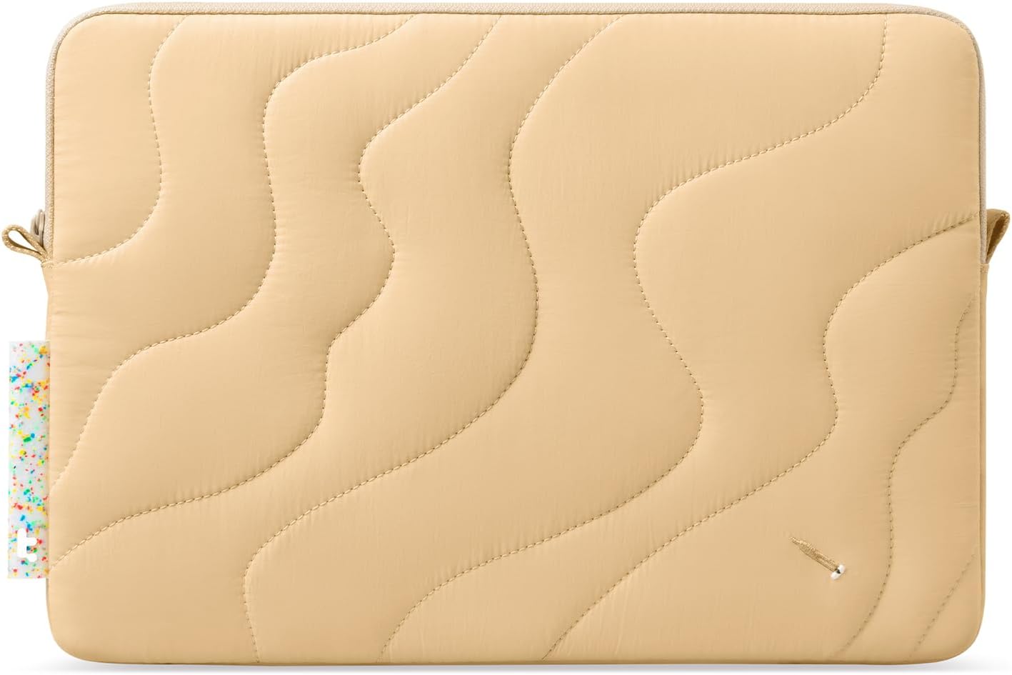 Kapitone Laptop Kılıfı 14 inç Yeni MacBook Pro M5/M4/M3/M2/M1 Pro/Max (2025–2021) için, Hafif Yumuşak Puffy Laptop Çantası, Şık ve Koruyucu Sleeve