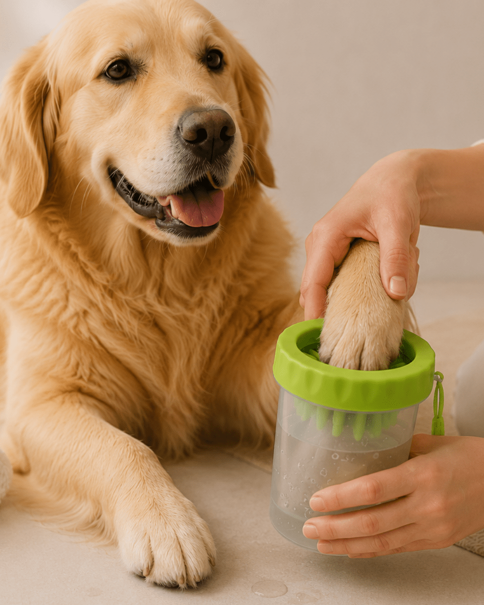 Köpek Ayak Yıkama