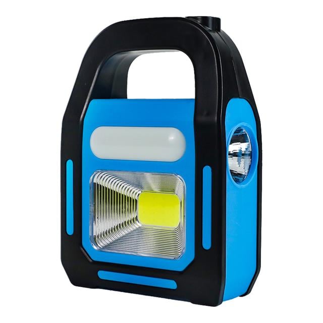 HB-9707A-2 3 Kademeli USB Çıkışlı Şarjlı Taşınabilir Solar Lamba