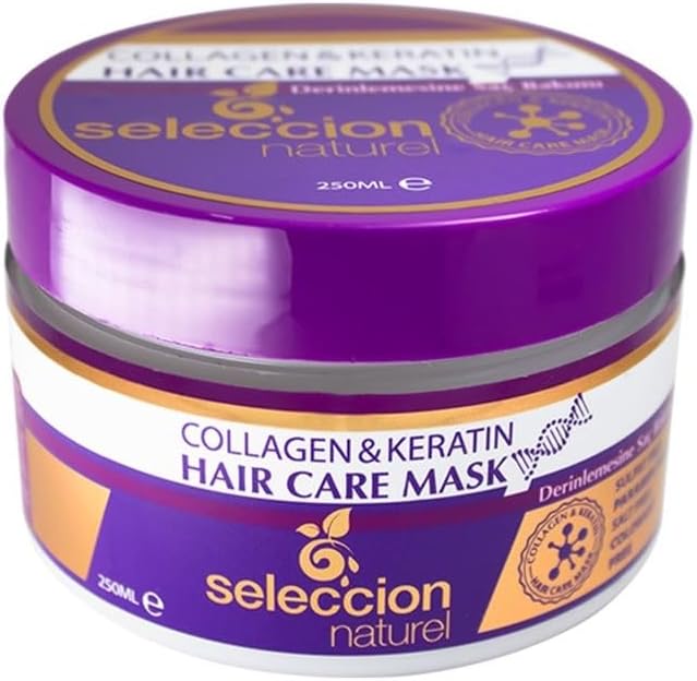 Naturel 250 ml Collagen & Kreatin Hair Care Mask Derinlemesine Saç Bakım Maskesi