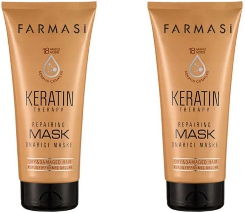 Keratin Therapy Onarıcı Maske 200ml 2x Adet