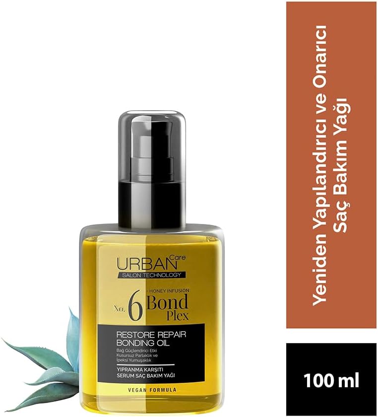 No.6 Bond Plex Yıpranma Karşıtı Saç Bakım Yağı 100ml- Vegan