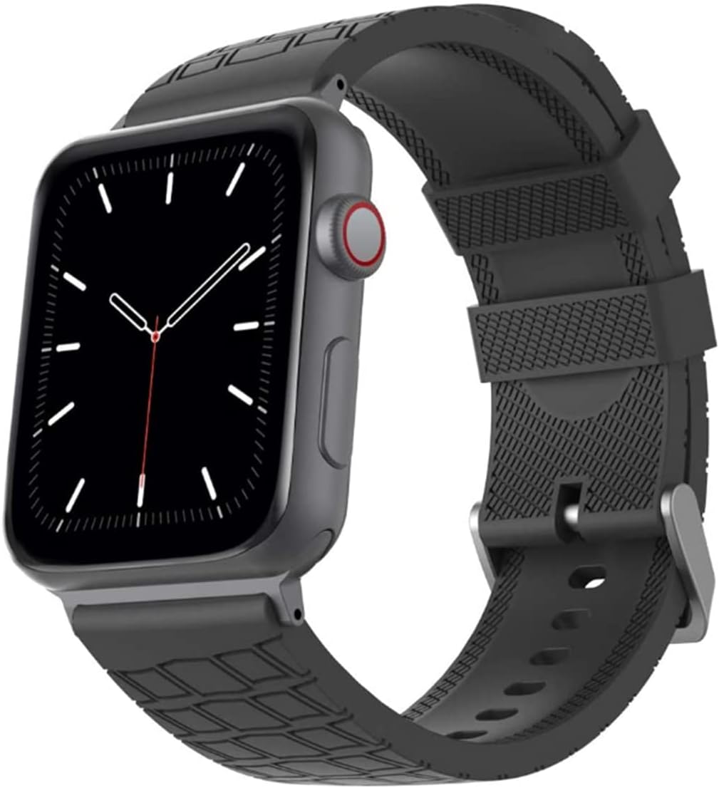 Apple Watch Uyumlu Silikon Kayış 38-40-41-42mm Yumuşak Terletmeyen Spor Günlük Kullanım Apple Watch Band
